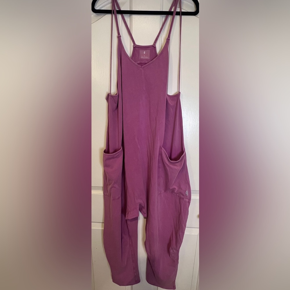 NWOT Free People Movement FP Hot Shot Body Romper SZ SM & LARGE Lilac color NWOT - Picture 9 of 9